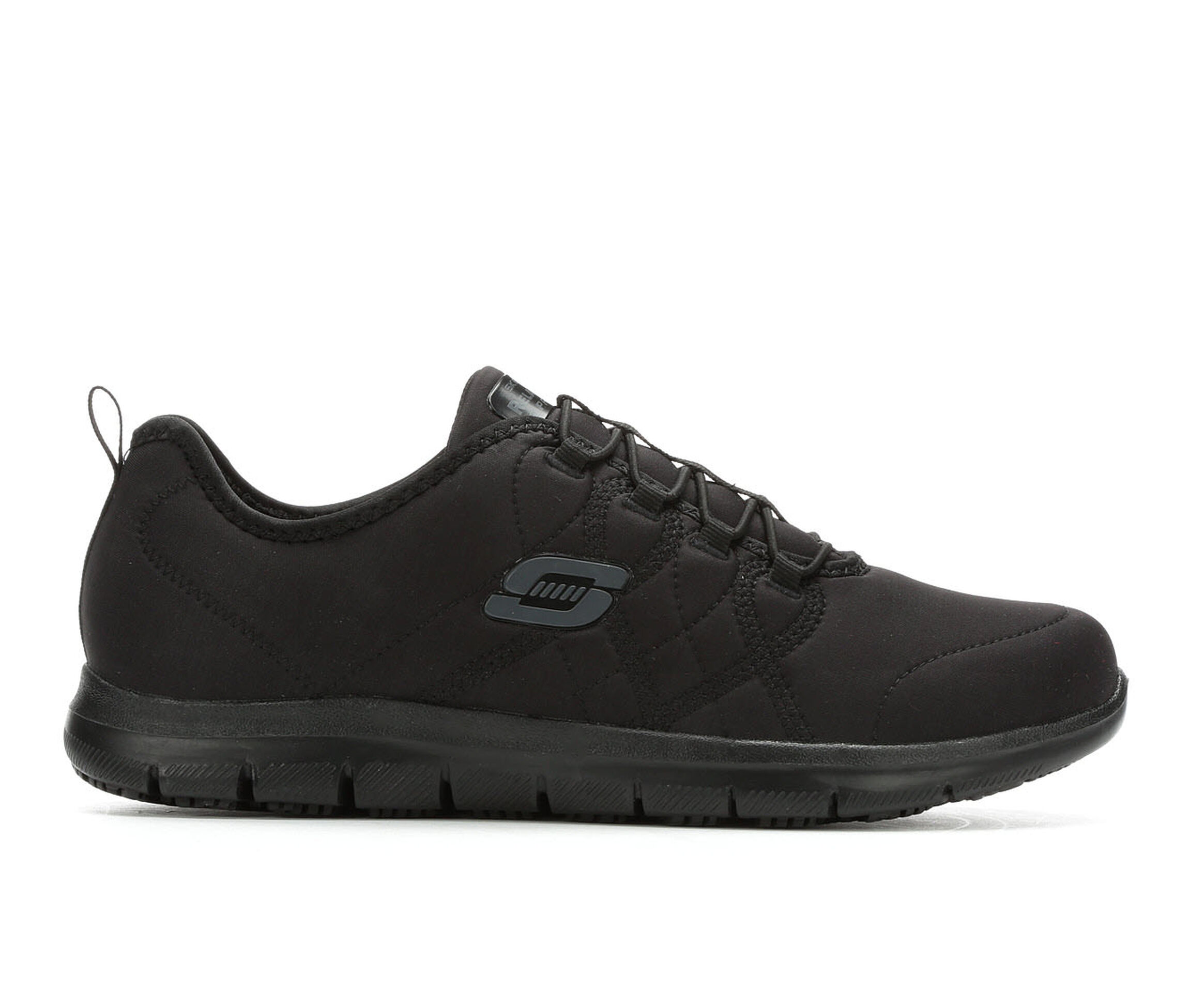Skechers Work 77211 Srelt Men's Boots (Black Leather)