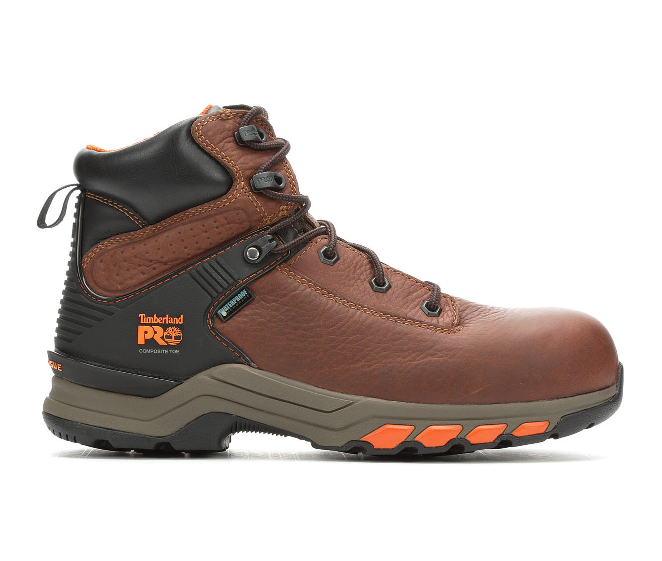 Timberland Pro A1Q54 Hypercharge Composite Toe Men's Boots (Brown Leather)