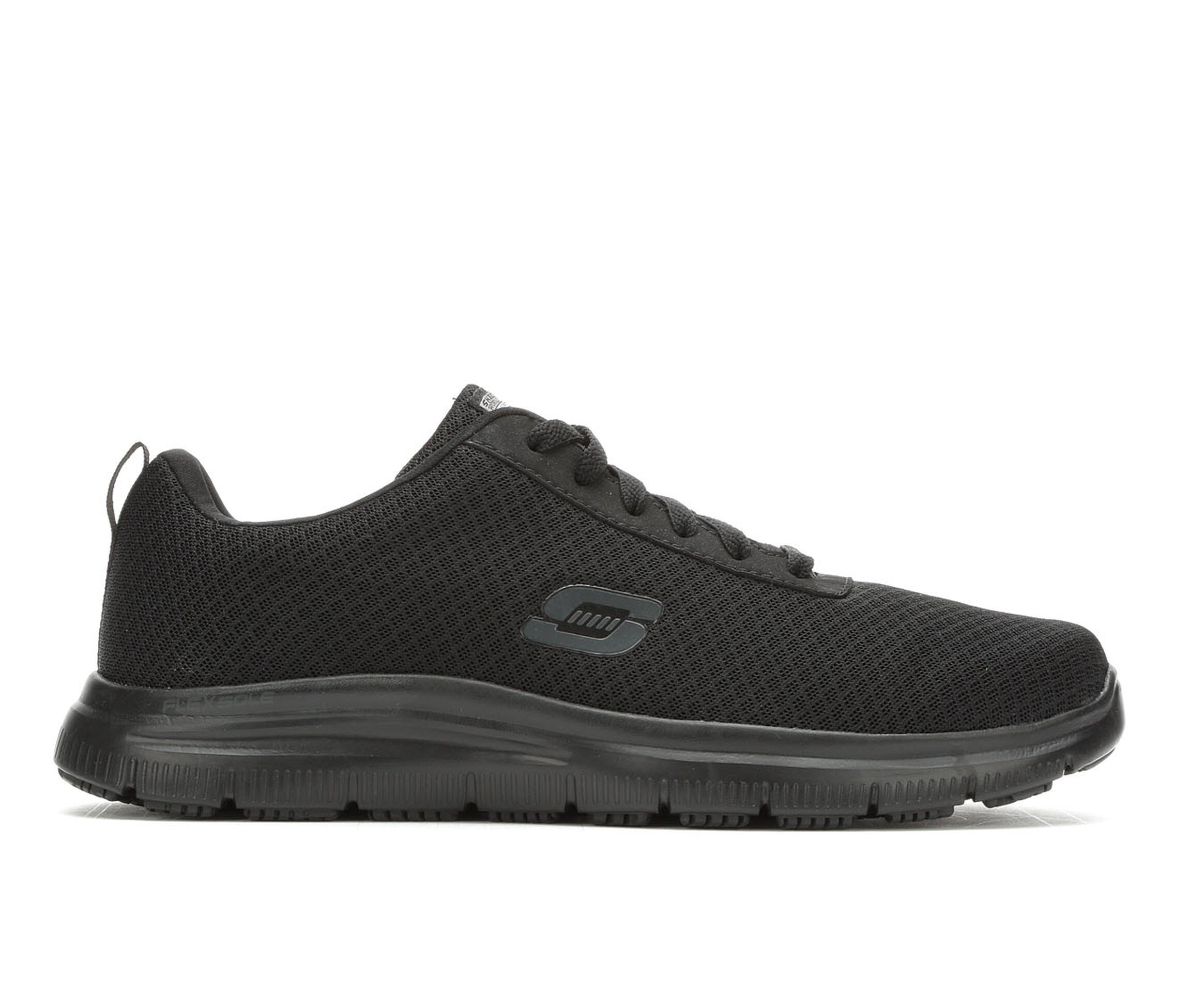 Skechers Work 77125 Bendon Men's Boots (Black Canvas)