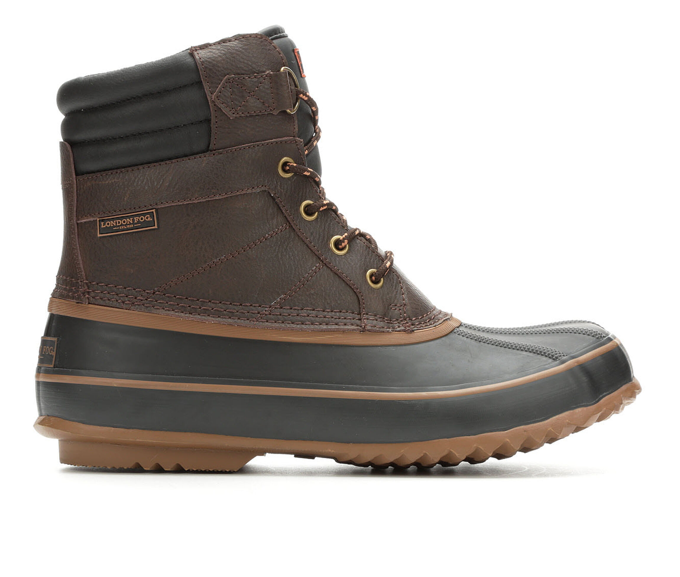 London Fog Ashford 3 Men's Boots (Brown Faux Leather)