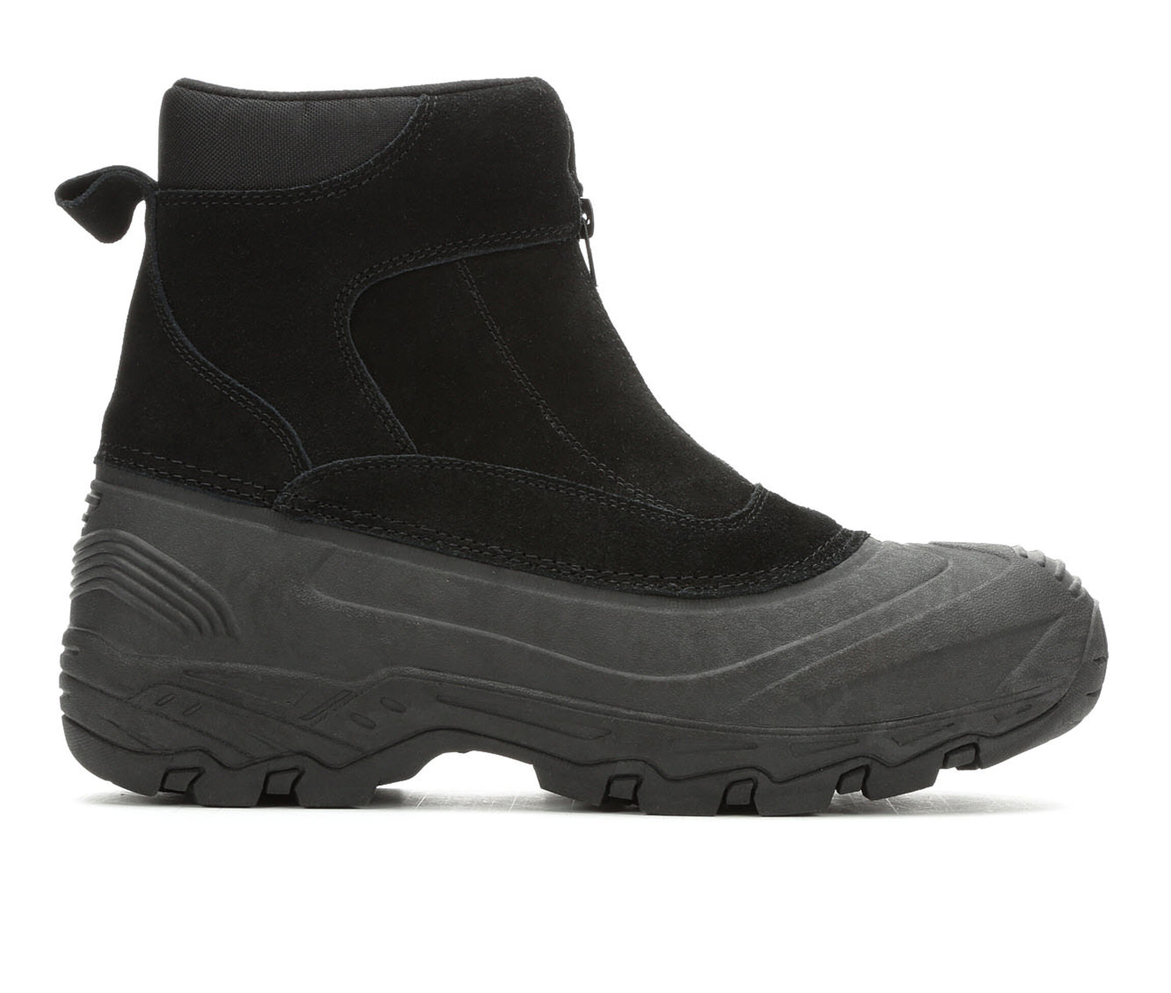 London Fog Holborn Men's Boots (Black Faux Leather)