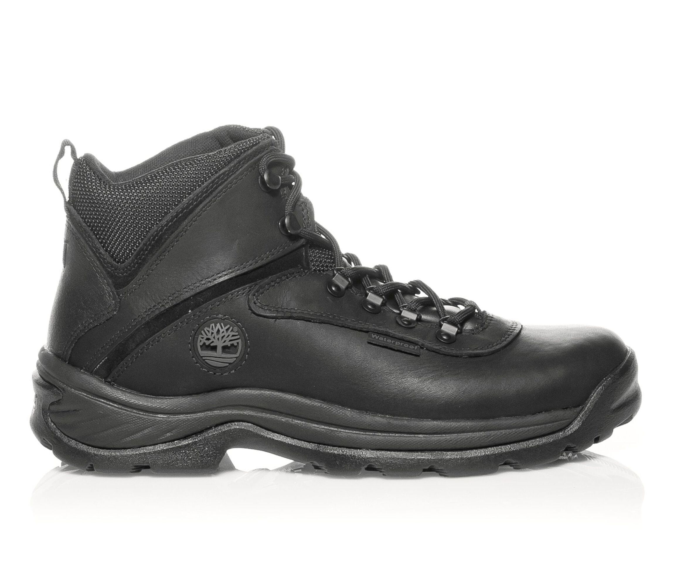 Timberland White Ledge Waterproof Men's Boots (Black Leather)