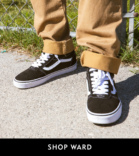 black and white checkered vans shoe carnival